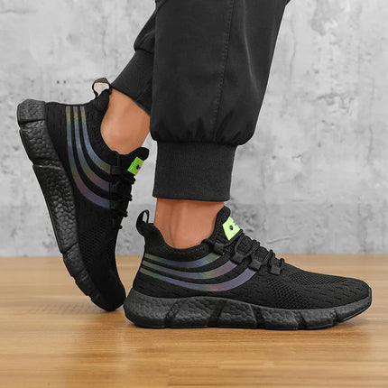 Scarpe sportive Casual da uomo Sneakers leggere e traspiranti appartamenti antiscivolo Outdoor Running Walking Tenis scarpe da Jogging atletiche