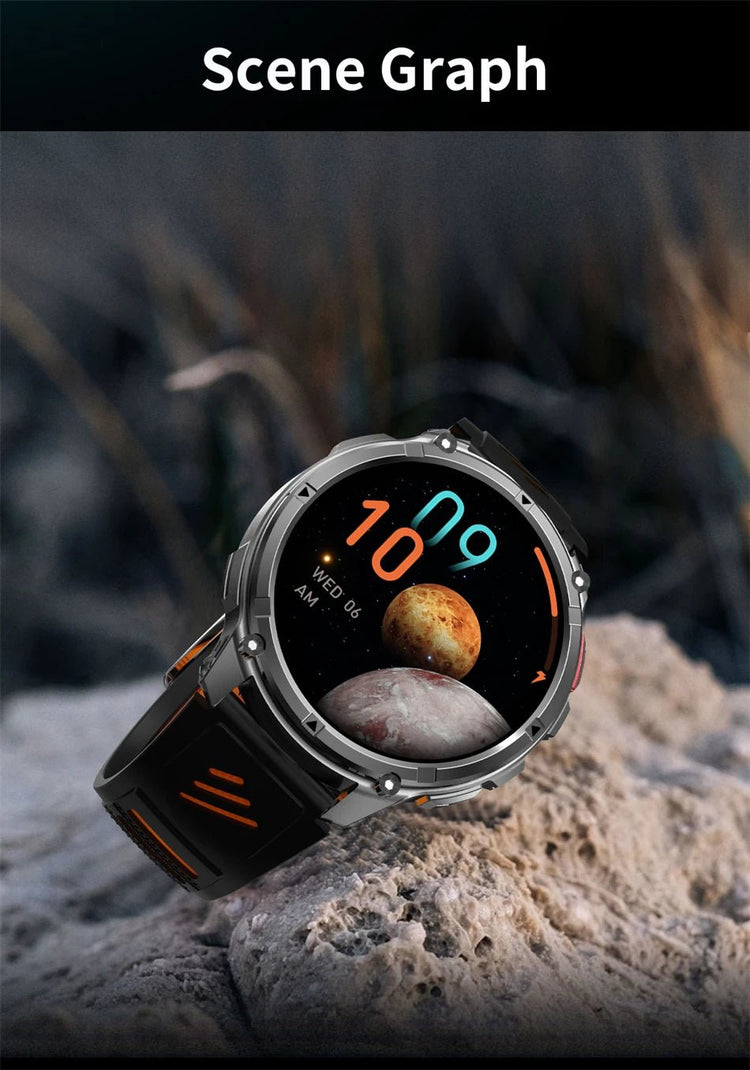 Nuovo T-Rex3 Ultra 1100mAh Batteria Smart Watch GPS Track Bussola IP69K Impermeabile Sport tracker All'aperto Militare Smartwatch platinumshop