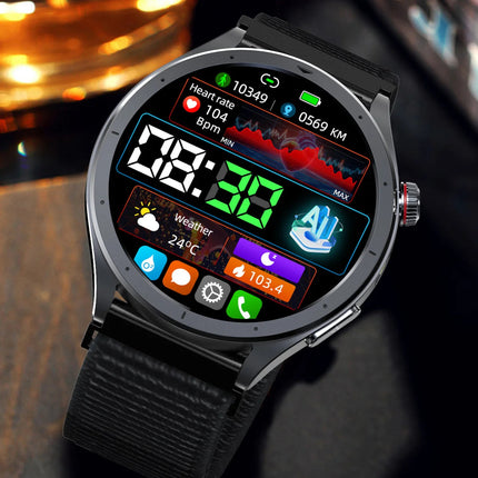 Nuovo Smartwatch 2026 per Analisi del Grasso Corporeo, ECG+PPG, Acido Urico, Pressione Sanguigna, Ossigeno nel Sangue, Orologio con Chiamate per Uomini e Donne platinumshop