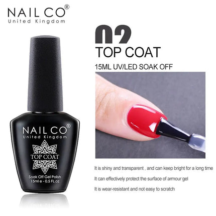 NAILCO 15ml Green Blue Series UV Nail Gel Polish Blue Colors UV&LED Gel Varnish Red Soak Off Semi Permanent LED Nail Gel Varnish