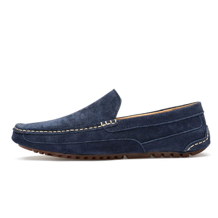 Mocassini da uomo in pelle scamosciata di lusso 2022 scarpe casual da uomo scarpe da barca fatte a mano da uomo Slipon scarpe da guida mocassini maschili Zapatos
