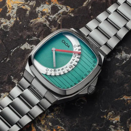 【CILOA】Square high-end men's watch wormhole concept premium men's sports watch brand