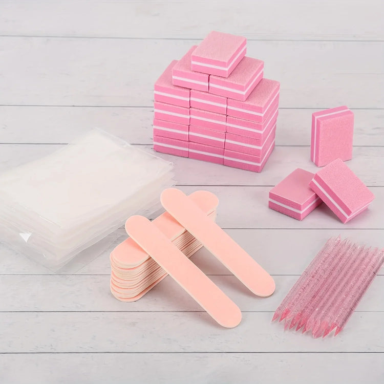 1set-30pcs Nail Care Kit: Mini Files, Buffers & Sticks - Perfect for Jewelry Polishing & Manicures