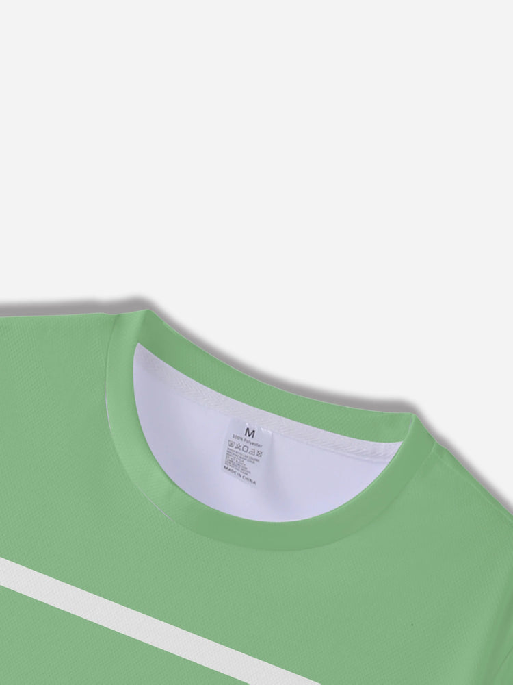 T-shirt da uomo estiva 2026 con stampa 3D, traspirante, leggera, comoda, alla moda e stile outdoor
