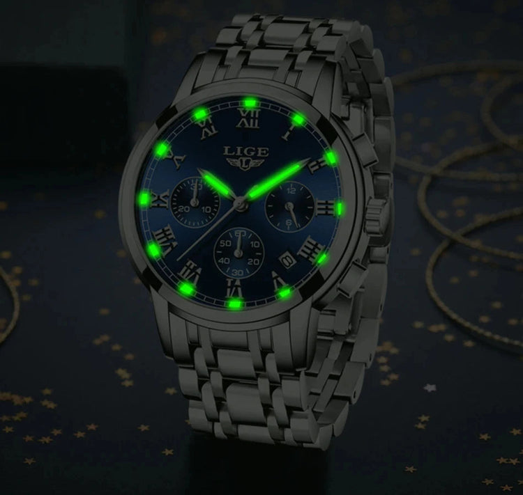 LIGE 2024 nuove donne di moda orologi da donna top brand di lusso creativo bracciale da donna in acciaio orologi orologio impermeabile al quarzo femminile platinumshop