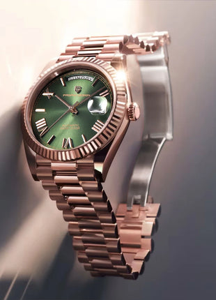 2026 Nuovo PAGANI DESIGN Oro rosa DD40 Orologio automatico di lusso da uomo Orologi da polso meccanici da uomo Giappone NH36A AR Vetro zaffiro