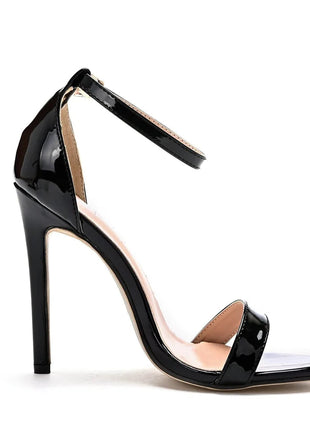 2026 spring Fashion Large Size 11cm Woman Sexy Dance Shoes Sandals Women Shoe Summer High Heels Stiletto Elegant Party Shoe PlatiNum