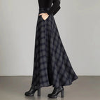12Plaid Blue Gray / XXL