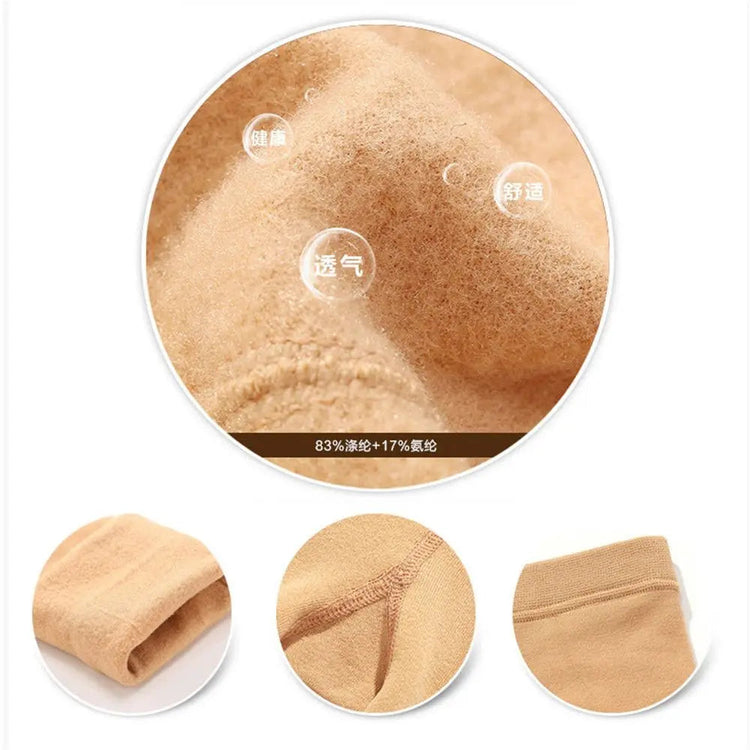 Women Winter Thermal Warm Thick Pantyhose Fluff Lined Stretch Slim Leggings Pants PlatiNum