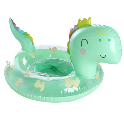 Rooxin Dinosauro gonfiabile Anello per piscina Galleggiante per piscina Cerchio per piscina Sedile galleggiante per tubo