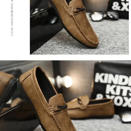 Mocassini da Uomo di Lusso in Pelle PU, Moda Casual, Nuovi Modelli 2026, Comodi e di Alta Qualità, Scarpe da Guida e Sneakers