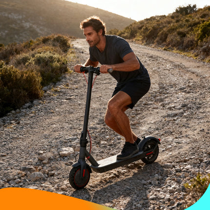 Monopattino Elettrico 365GO PRO AOVOPRO Nuovo Modello 2026 Potenziato 350W Super Potente Pieghevole con Doppio Freno, Velocità 31KM/H, Autonomia 5-28KM