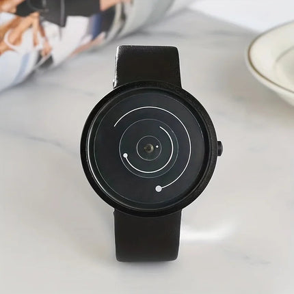 Orologio creativo di nuova moda da uomo Orologi sportivi Casual cinturino in pelle analogico da polso al quarzo da uomo Relogio Masculino Reloj Hombre platinumshop