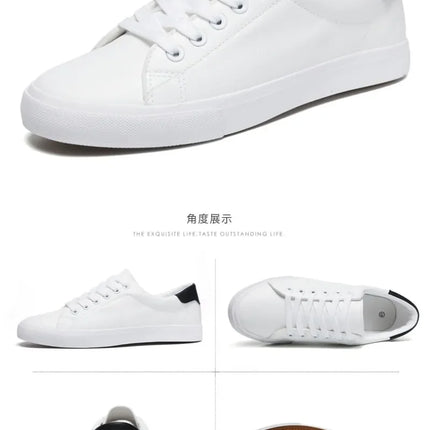 Classic Men Leather Casual Shoes High Quality Comfortable Platform Sneakers Men Flats Shoe Loafers British Jogging Shoe Hot Sale