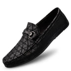 Nuovi Mocassini Neri da Uomo 2026, Scarpe in Pelle di Alta Qualità, Design Elegante, Suola Morbida, Comode Scarpe Casual
