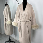 Khaiki Long Overcoat