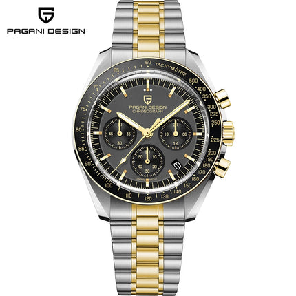 PAGANI DESIGN AK Project Mars Orologi da uomo Orologio al quarzo di lusso superiore da uomo AR Sapphire Speed Cronografo sportivo con data automatica