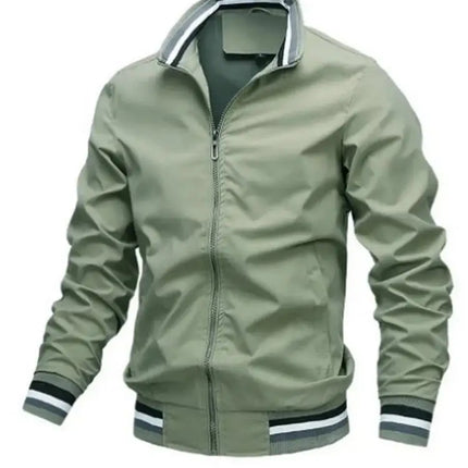 Men Windbreaker Jacket White Casual Jacket Fashion Men Outdoor Waterproof Sports Coat Spring Summer Bomber jacket Men Clothing