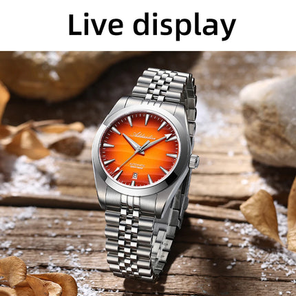 ADDIESDIVE 2026 New Men Watch 39mm Sappphire Automatic 8215 Mechanical Wristwatch 316L Stainless Steel Luminous Waterproof 200m