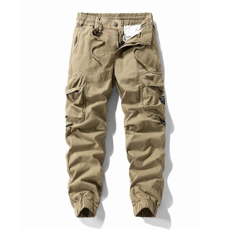 Mens Cargo Pants Autumn Winter Casual Mens Pant Baggy Regular Cotton Trousers Male Combat Military Tactical Pants Multi Pockets
