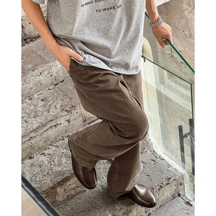Nuovi Mocassini da Uomo 2026, Scarpe Eleganti di Lusso in Pelle Verniciata, Antiscivolo, per Esterni, Estive, Fatti a Mano