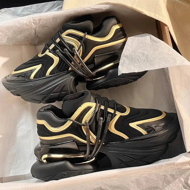 Scarpe sportive e per il tempo libero con aumento di altezza della moda di marca originale Designer per coppie Scarpe da passeggio per esterni Scarpe sportive con fondo spesso platinumshop