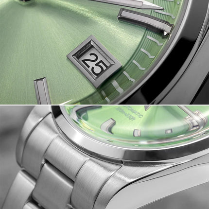 ADDIESDIVE Men's Automatic Mechanical Watch 316L Stainless Steel Luminous with Calendar 100M Waterproof Men's Wristwatch
