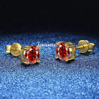 SZ Gold - Red / 1 ct (6.5mm) x 2 pcs-box
