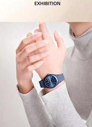 NAVIFORCE 2025 Orologi moda donna Orologio al quarzo Sport Cinturino in silicone Orologi da polso da donna Orologio semplice Regalo relogios feminino platinumshop