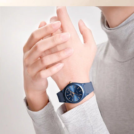 NAVIFORCE 2025 Orologi moda donna Orologio al quarzo Sport Cinturino in silicone Orologi da polso da donna Orologio semplice Regalo relogios feminino platinumshop