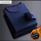 Navy blue  round nec