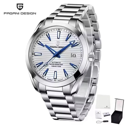 PAGANI DESIGN 2026 Sky Blue 40MM A150 Orologio Meccanico Automatico in Acciaio Inossidabile Impermeabile con Vetro Zaffiro per Uomo