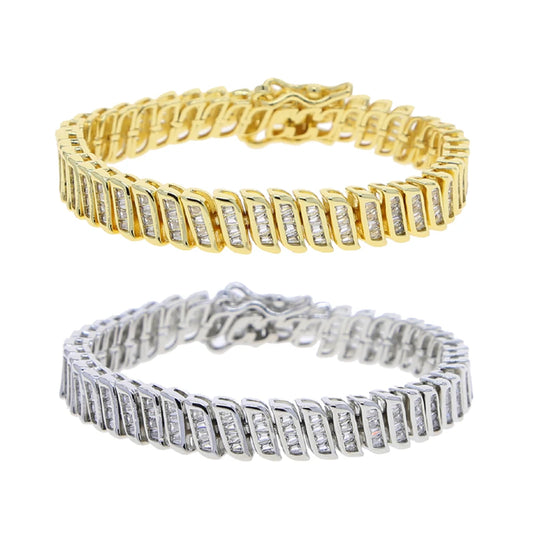 2025 Nuova collana a catena serpente unisex color oro a spina di pesce con perline catena a maglie pavimentata 5A CZ girocollo a forma di luna per gioielli da donna