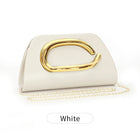 Gold Magnetic Closure Women Evening Bags Luxury Designer Handbag And Purse Party Banquet Chain Crossbody Bag Fashion ShoulderBag PlatiNum