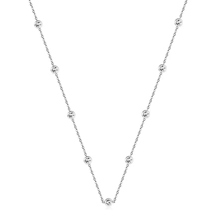 LUXUSTEEL Neckalce For Women No Fade Colorful Crystal Pendant  Lady Girls Accessories 2022 Hot Sale Long Chains Necklaces PlatiNum