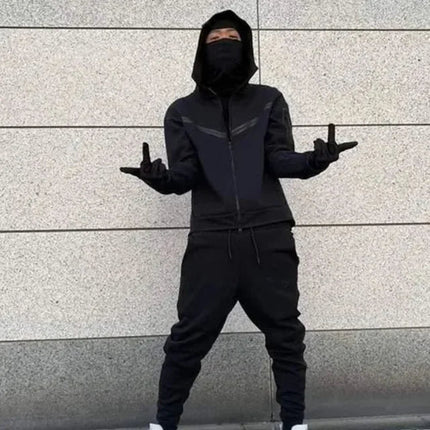 Men's Tracksuits Sports Suit Cotton Brand Tech Fleece Good Quality Hoodie Male Training Wear Sweatshirt Set Sweatpants PlatiNum