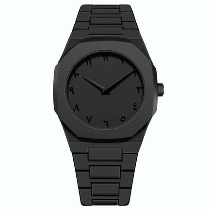 Orologio al quarzo dal design minimalista per uomo, casual, leggero, cinturino in plastica, impermeabile, sportivo, da lavoro, orologio creativo da uomo platinumshop