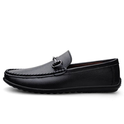 Mocassini di lusso da uomo estivi Scarpe slip on in pelle Mocassini traspiranti bianchi Scarpe casual Mocasines Hombre
