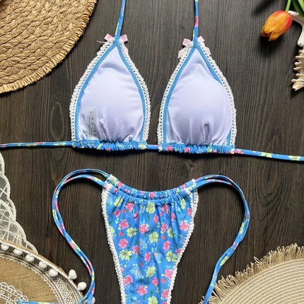Micro Bikini Push Up Costumi da bagno donna 2025 Costumi da bagno femminili sexy Bikini brasiliano Perizoma Biquini Costumi da bagno Stampa Beachwear platinumshop
