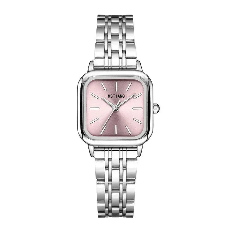 Orologio da donna di lusso Orologio da polso al quarzo da donna con cintura in acciaio alla moda delle migliori marche Montre Femme Bellissimi regali Orologi da donna di lusso platinumshop