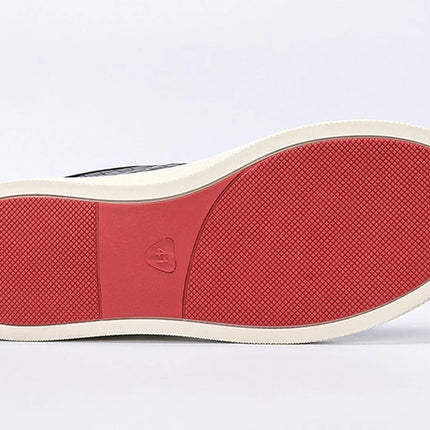 New Spring Autumn Low Cut Men's Board Shoes Fashion Lightweight Plaid Men's Casual Single Shoes