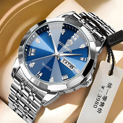 Orologi al Quarzo Retrò da Uomo, Regalo di Moda per Uomo, Regalo di Compleanno, Stile Classico, Orologio da Polso con Display Analogico per Adulti