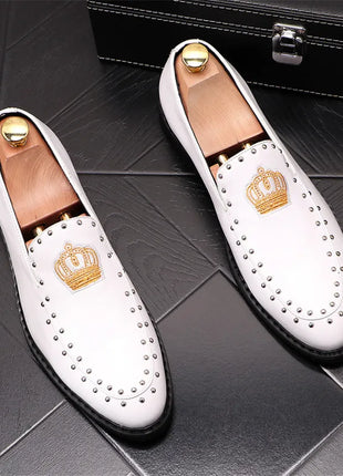 Nuovo arrivo scarpe da uomo Designer di lusso in pelle Casual Driving Oxfords Flats Shoes mocassini da uomo mocassini scarpe italiane per uomo