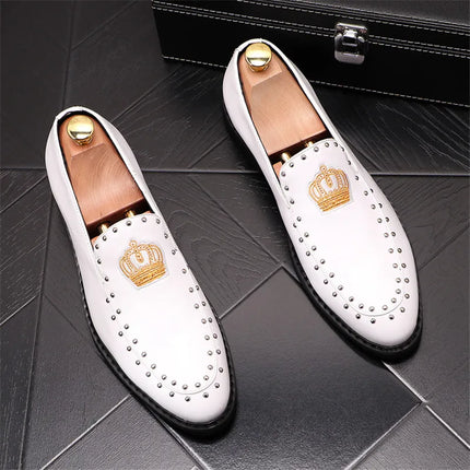 Nuovo arrivo scarpe da uomo Designer di lusso in pelle Casual Driving Oxfords Flats Shoes mocassini da uomo mocassini scarpe italiane per uomo