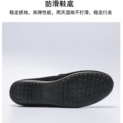 Mocassino 2026 ‌   Scarpe da uomo leggere estive, modello mocassino, slip-on traspiranti casual con mezza soletta, per uomo