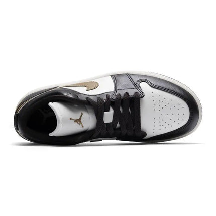 Scarpe da donna Nike Air Jordan 1 Sneakers retrò basse bianche e marroni Scarpe da basket Dc0774-200 platinumshop