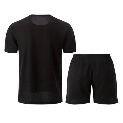 Tuta sportiva da uomo ad asciugatura rapida 1/2/4 pezzi T-shirt casual traspirante a maniche corte Tasca Pantaloncini versatili per adolescenti da indossare platinumshop