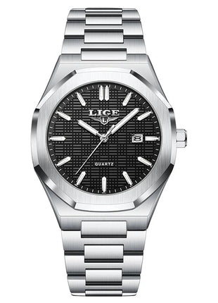 LIGE Orologio da donna elegante e lussuoso, orologio classico alla moda con data automatica, cinturino in acciaio inossidabile, orologi luminosi impermeabili per donna, regalo per signora platinumshop