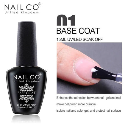 NAILCO 15ml Green Blue Series UV Nail Gel Polish Blue Colors UV&LED Gel Varnish Red Soak Off Semi Permanent LED Nail Gel Varnish