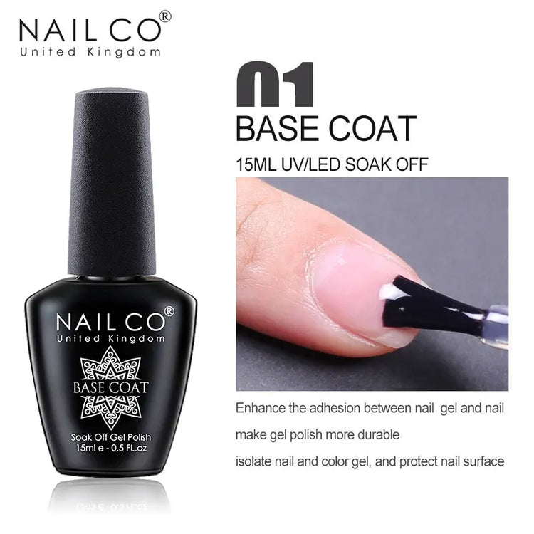 NAILCO 15ml Green Blue Series UV Nail Gel Polish Blue Colors UV&LED Gel Varnish Red Soak Off Semi Permanent LED Nail Gel Varnish